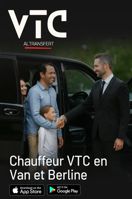 Chauffeur VTC sur Fréjus Berline & Van